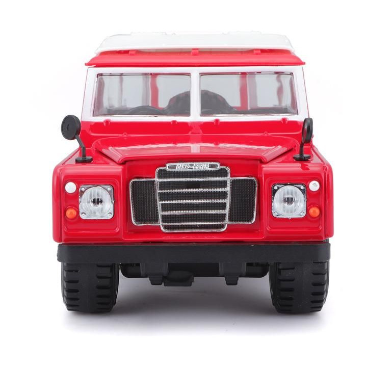 Bburago Land Rover Series II 1:24 červená