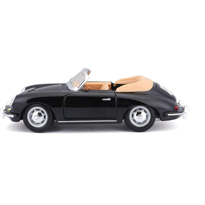 Bburago Porsche 356B Cabriolet 1961 1:24 černá