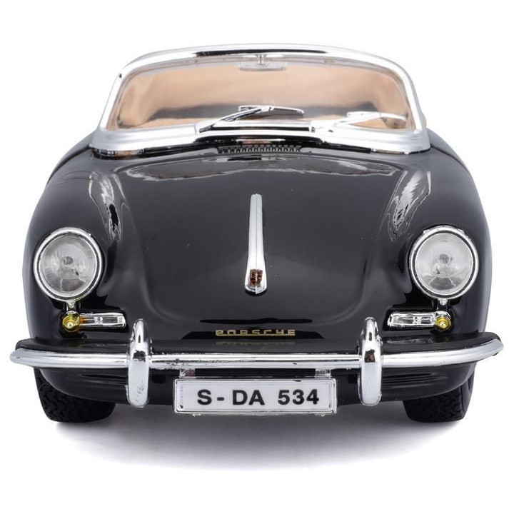 Bburago Porsche 356B Cabriolet 1961 1:24 černá