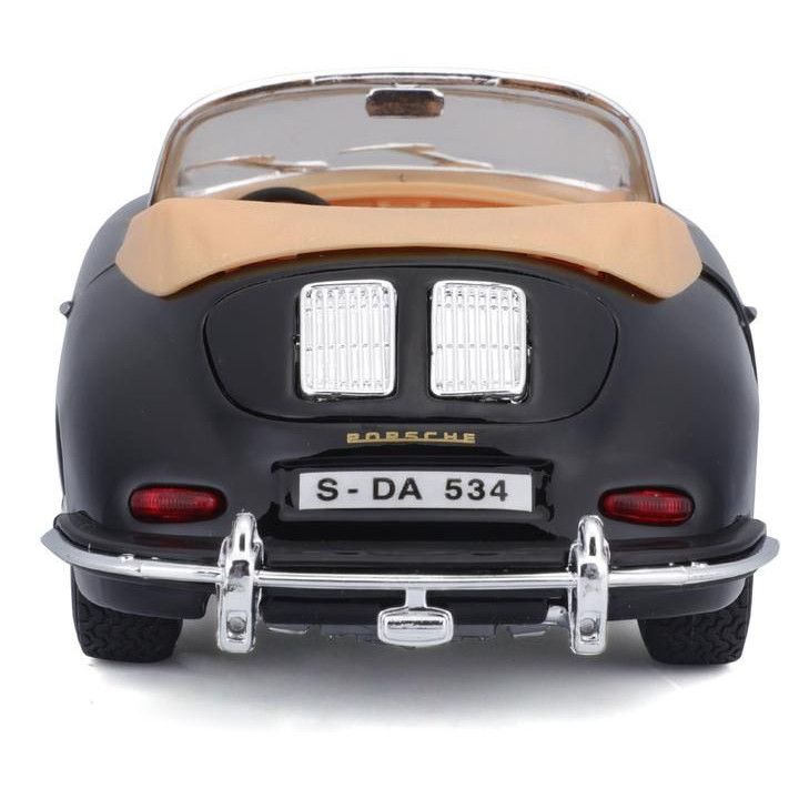 Bburago Porsche 356B Cabriolet 1961 1:24 černá