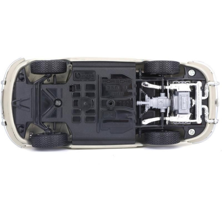 Bburago Porsche 356B Coupe 1961 1:24 krémová