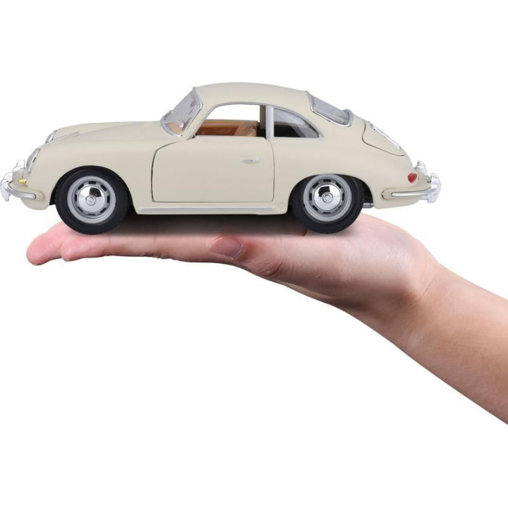 Bburago Porsche 356B Coupe 1961 1:24 krémová