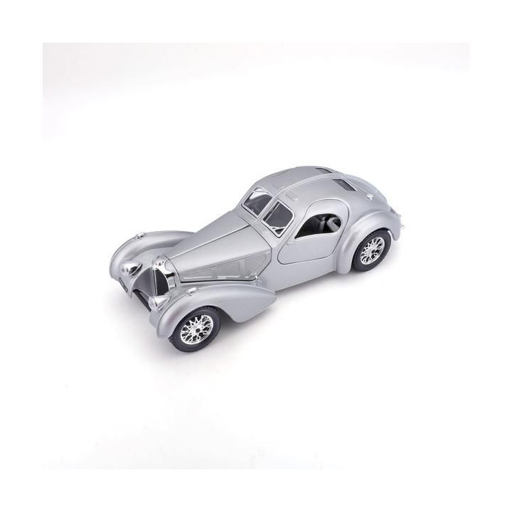 Bburago Bugatti 1:24 stříbrná