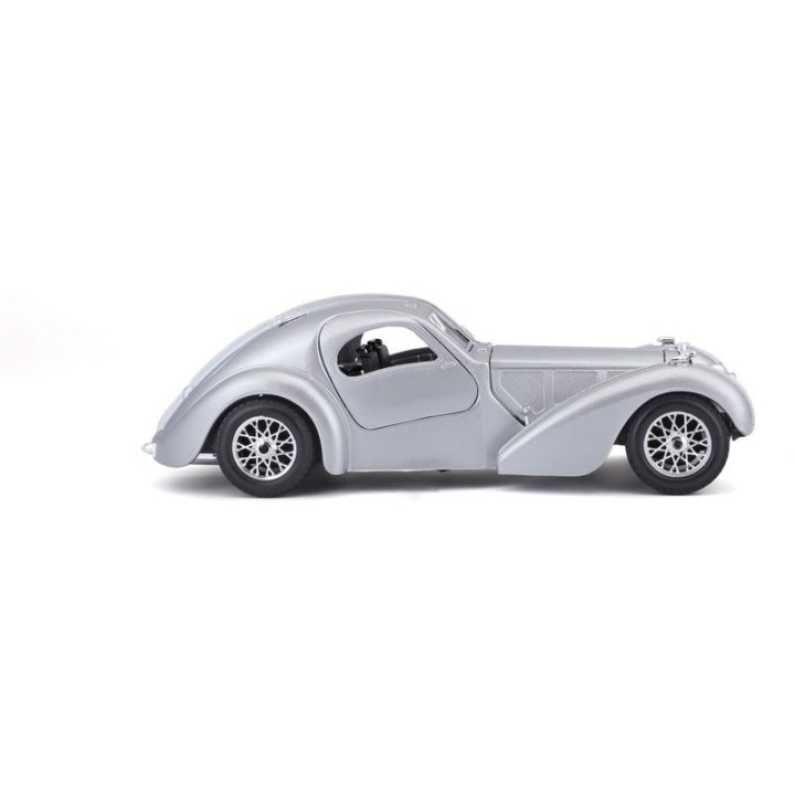 Bburago Bugatti 1:24 stříbrná