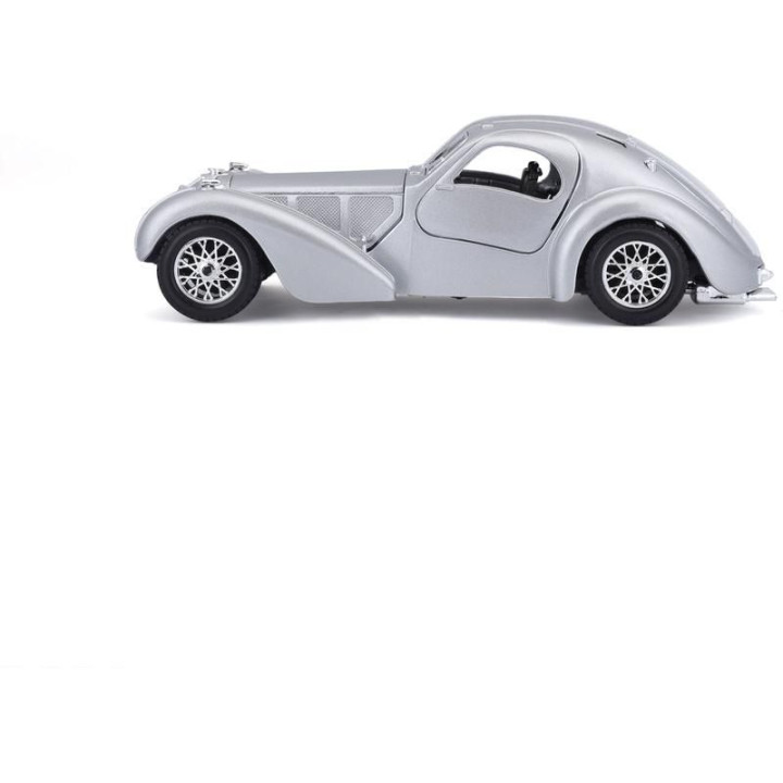 Bburago Bugatti 1:24 stříbrná