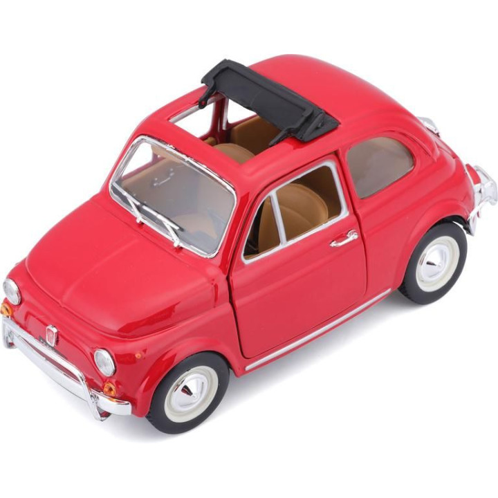 Bburago Fiat 500L 1968 1:24 červená