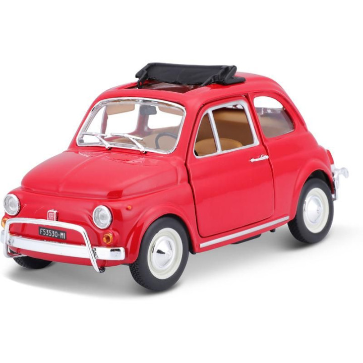 Bburago Fiat 500L 1968 1:24 červená