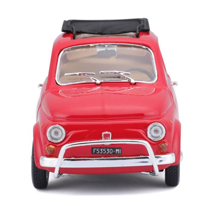Bburago Fiat 500L 1968 1:24 červená