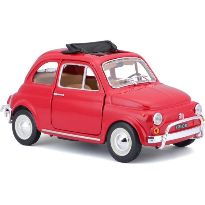 Bburago Fiat 500L 1968 1:24 červená