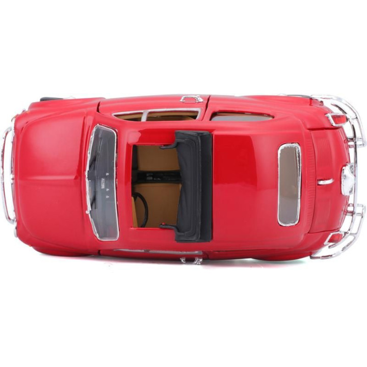 Bburago Fiat 500L 1968 1:24 červená