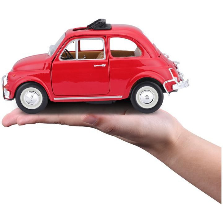 Bburago Fiat 500L 1968 1:24 červená