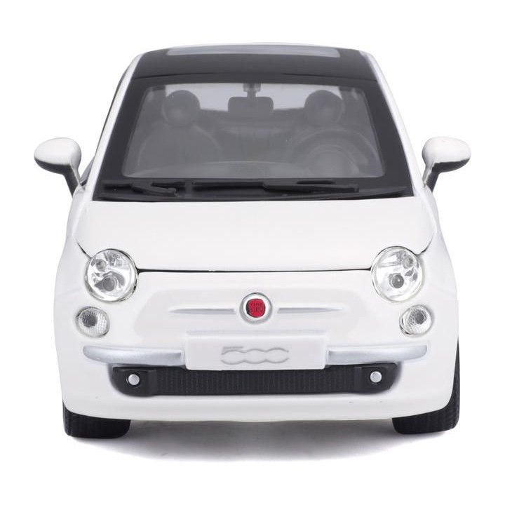 Bburago Fiat 500 2007 1:24 bílá