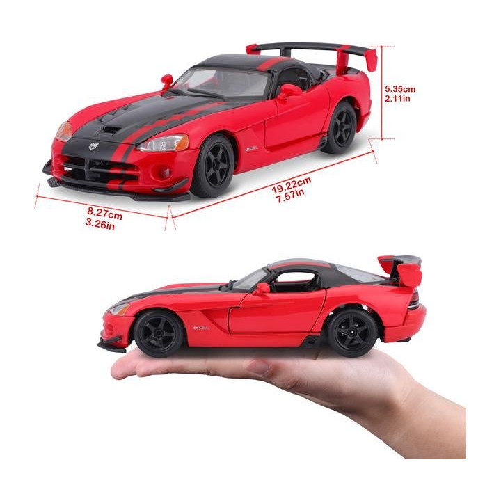 Bburago Dodge Viper SRT 10 ACR 1:24 červená
