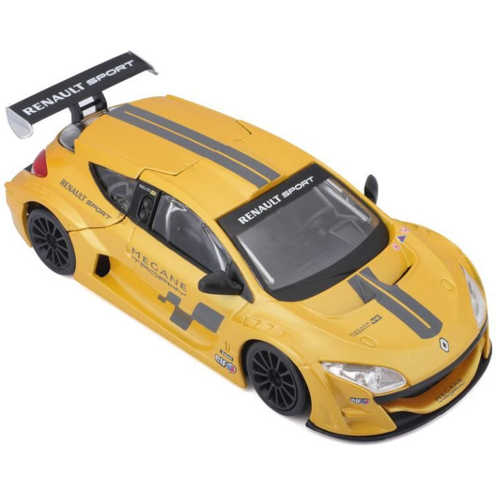 Bburago Renault Mégane Trophy 1:24 žlutá metalíza