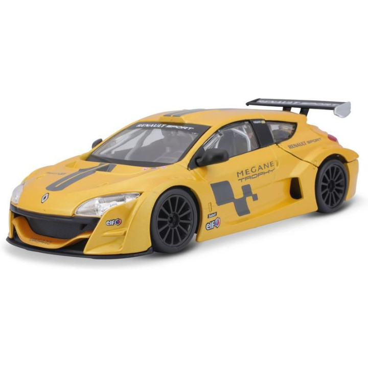 Bburago Renault Mégane Trophy 1:24 žlutá metalíza
