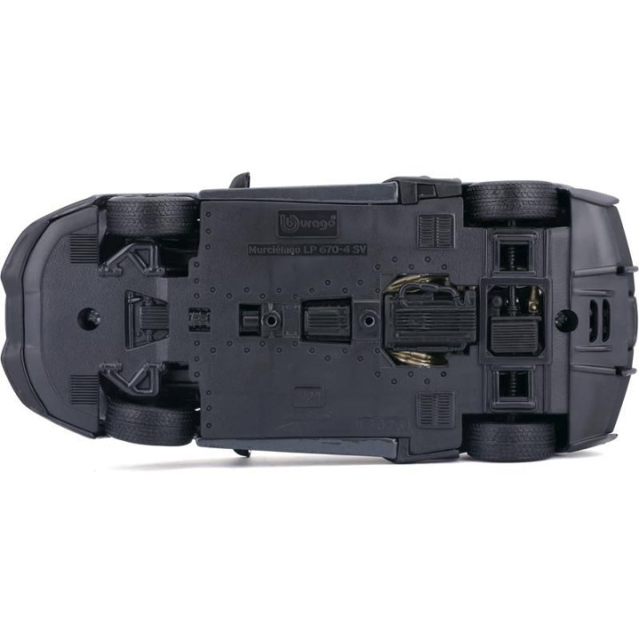 Bburago Lamborghini Murciélago LP 670-4 SV 1:24 China LE šedá metalíza