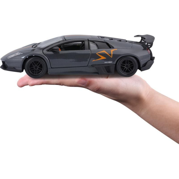 Bburago Lamborghini Murciélago LP 670-4 SV 1:24 China LE šedá metalíza