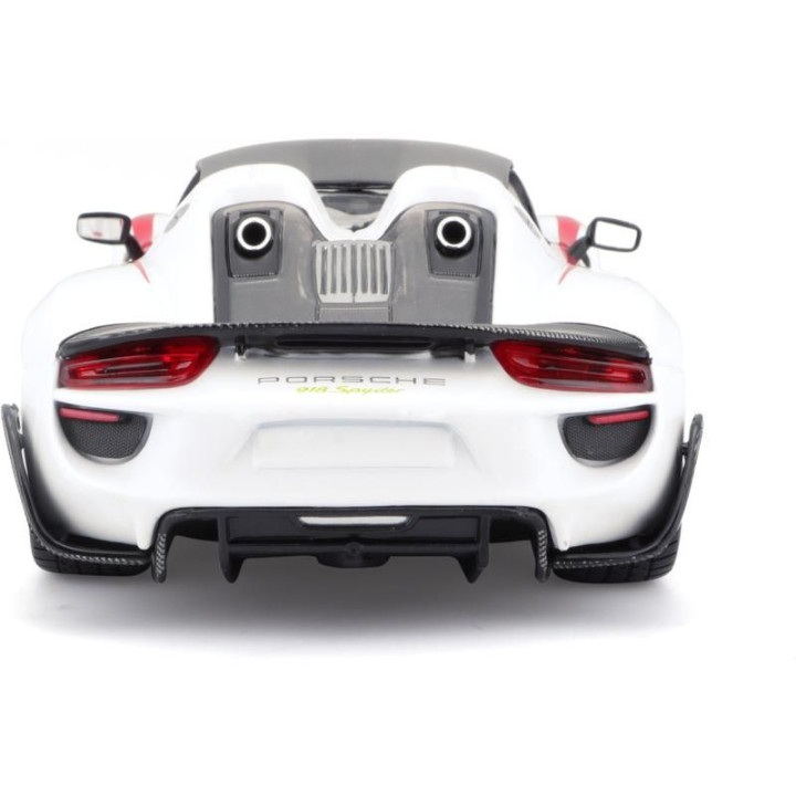 Bburago Porsche 918 Weissach 1:24 bílá