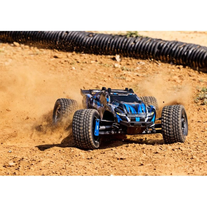 Traxxas Rustler 4x4 Ultimate VXL RTR modrý