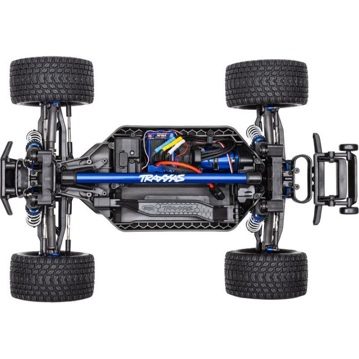 Traxxas Rustler 4x4 Ultimate VXL RTR modrý