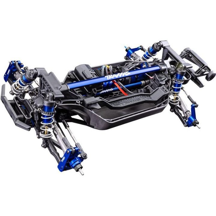 Traxxas Rustler 4x4 Ultimate VXL RTR modrý
