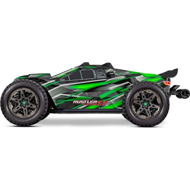 Traxxas Rustler 4x4 Ultimate VXL RTR zelený