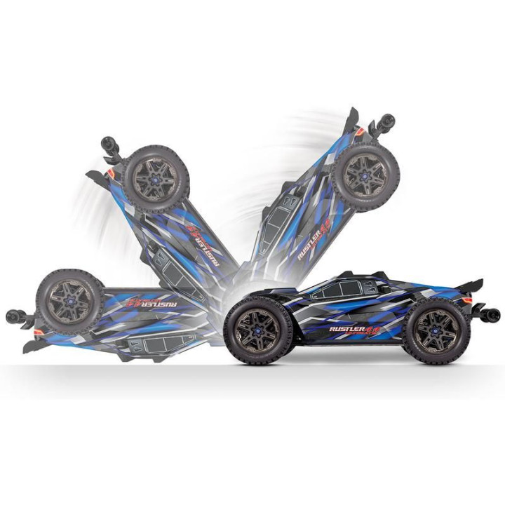 Traxxas Rustler 4x4 Ultimate VXL RTR zelený