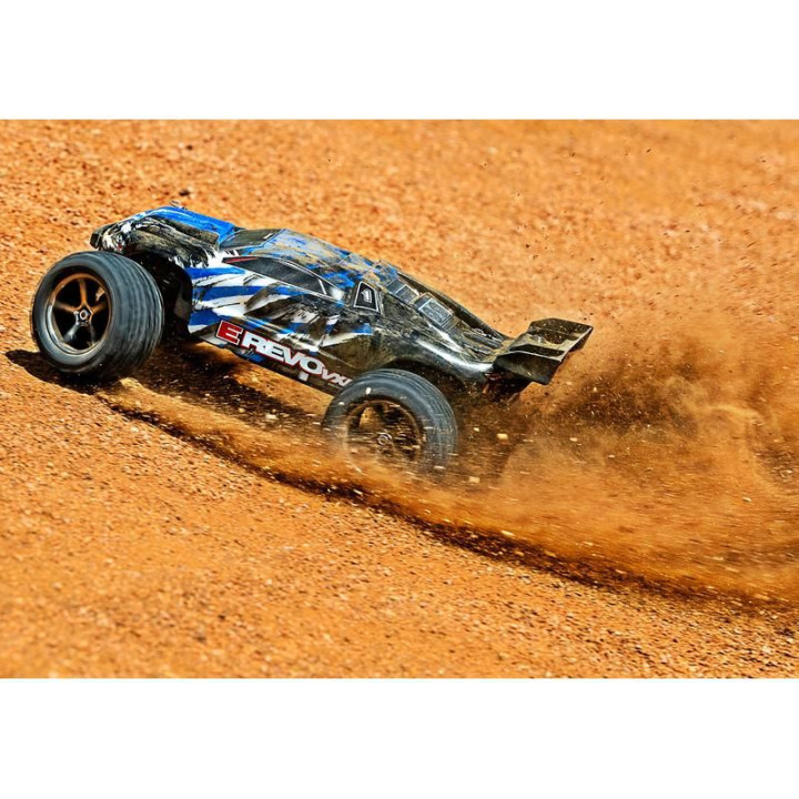 Traxxas E-Revo 1:16 VXL RTR modrá