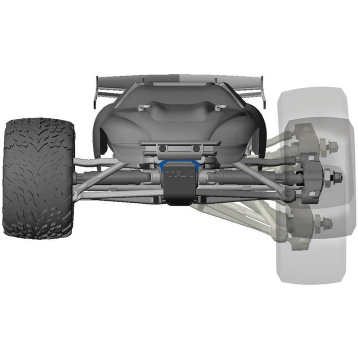 Traxxas E-Revo 1:16 VXL RTR modrá