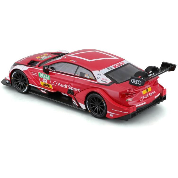Bburago Audi RS 5 1:32 2018 DTM #33 René Rast