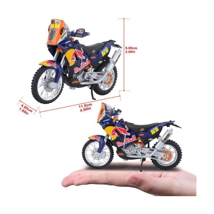 Bburago Red Bull KTM 450 Rally Dakar 1:18 #1