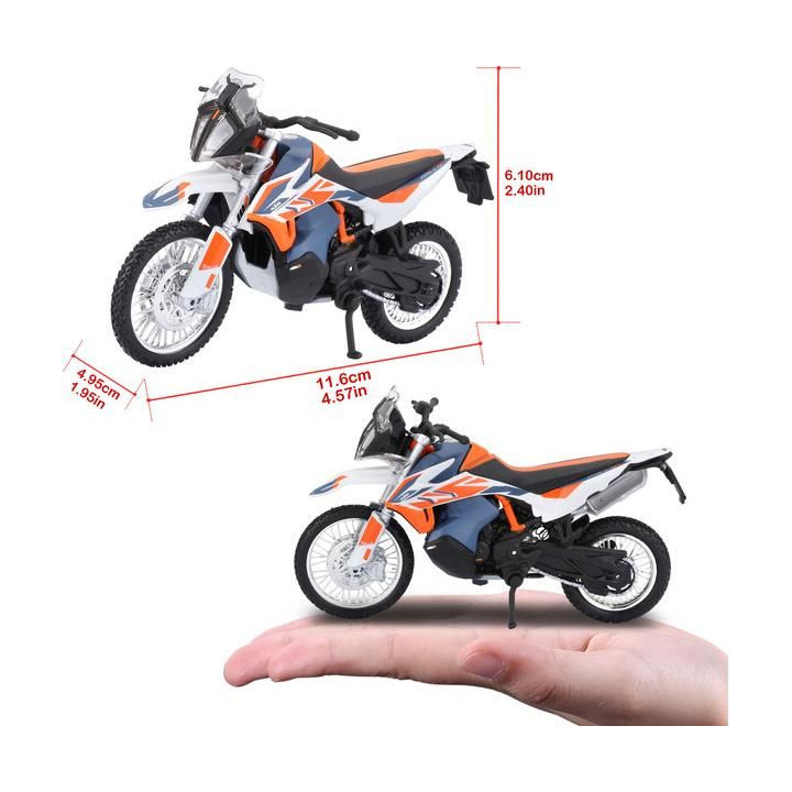 Bburago KTM 790 Adventure R Rally 1:18