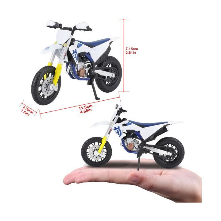Bburago Husqvarna FS 450 Supermoto 1:18
