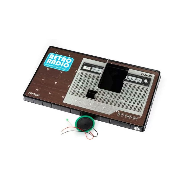 Franzis adventný kalendár Retro rádiová súprava