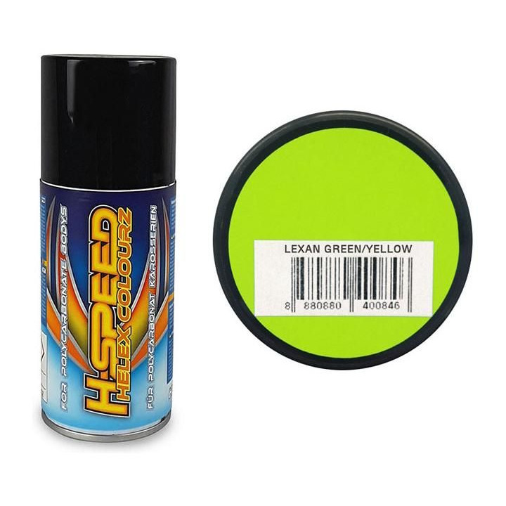 H-Speed barva ve spreji 150ml zeleno-žlutá