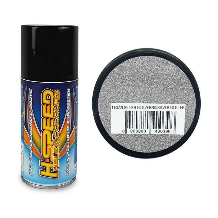 H-Speed barva ve spreji metalická stříbrná 150ml