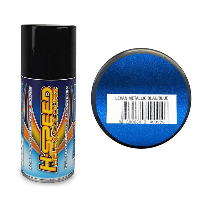 H-Speed barva ve spreji metalická modrá 150ml