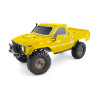 Kompletně sestavený RC crawler/expediční speciál se stejnosměrným motorem a voděodolným regulátorem a silným servem řízení pro začínající jezdce. Set včetně 2,4Ghz RC soupravy. Bez pohonného akumulátoru a nabíječe. Žlutá karoserie R86200.
