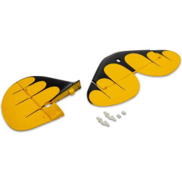 E-flite ocasní plochy žluté: Waco 0.55m