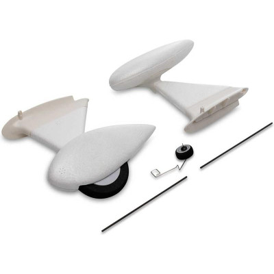 E-flite podvozek bílý: Waco 0.55m