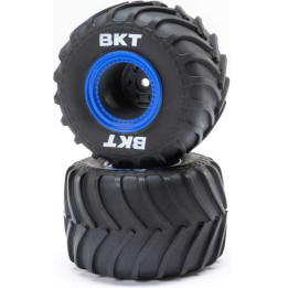 Losi kolo s pneu MT, badlock modrý(2): Mini LMT