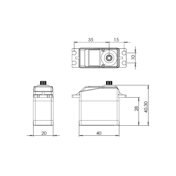 HBL669 (0.03s/60°, 5.7kg.cm)