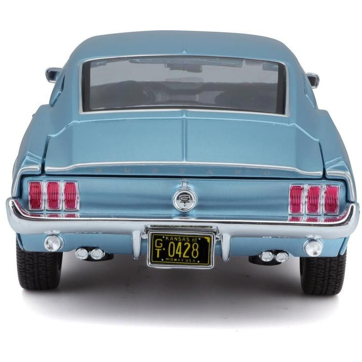 Maisto Ford Mustang GT Cobra Jet FB 1968 1:18 modrá metalíza