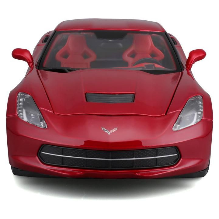 Maisto Corvette Stingray 2014 1:18 červená metalíza