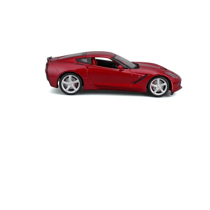 Maisto Corvette Stingray 2014 1:18 červená metalíza