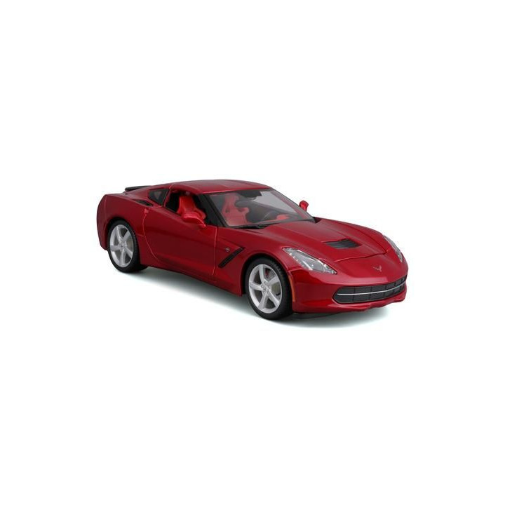 Maisto Corvette Stingray 2014 1:18 červená metalíza