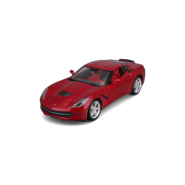 Maisto Corvette Stingray 2014 1:18 červená metalíza