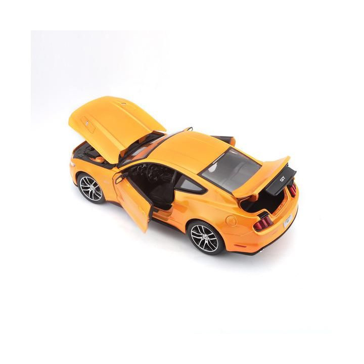 Maisto Ford Mustang GT 2015 1:18 oranžová metalíza