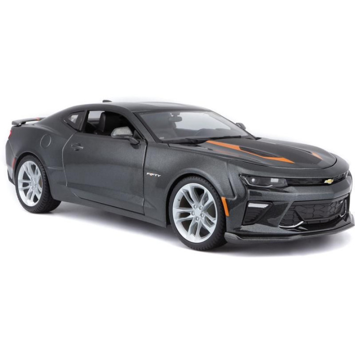 Maisto Chevrolet Camaro 2017 50. výročí 1:18 šedá metalíza