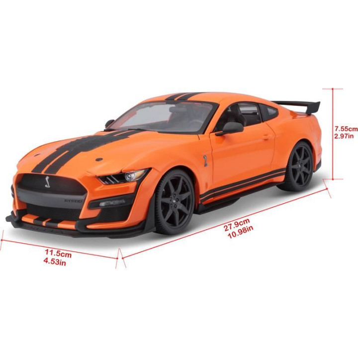 Maisto Ford Shelby GT500 2020 1:18 oranžová